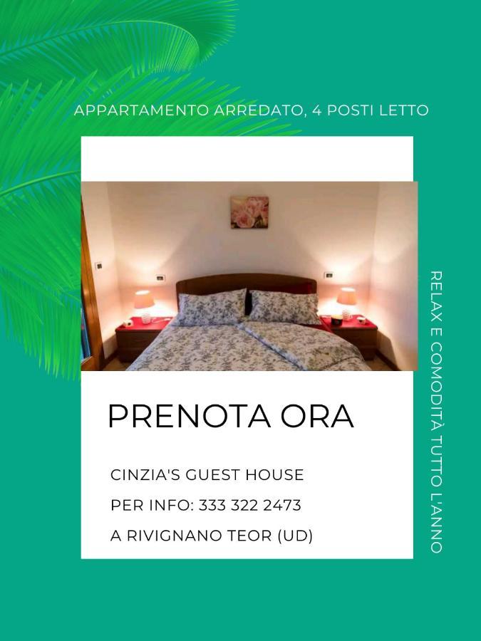 Cinzia'S Guest House, Vicino A Lignano E Udine Rivignano Kültér fotó